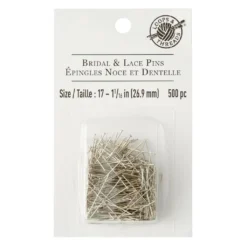 Top 10 👍 12 Packs: 500 ct. (6,000 total) Bridal & Lace Pins by Loops & Threads™ 😍 -Crafted Loops Sales Store MP340448 30