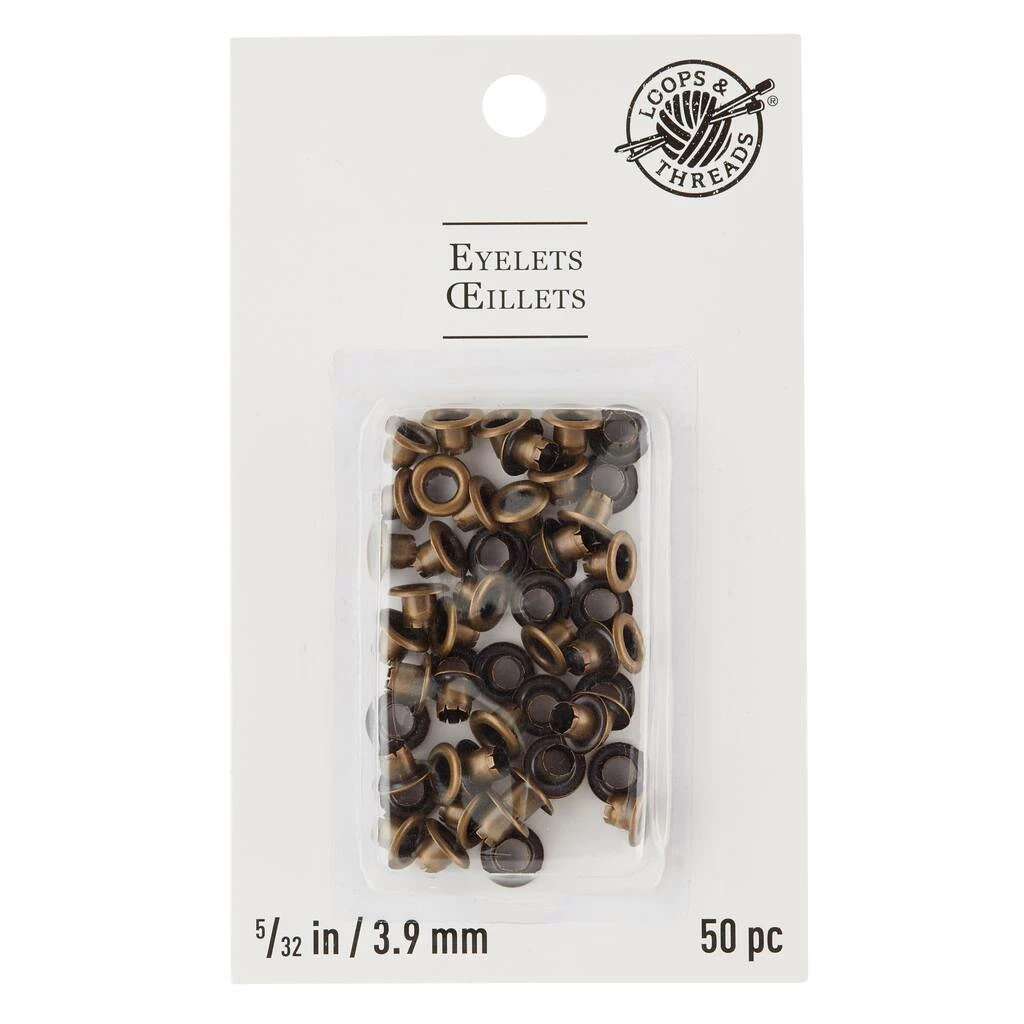 Best deal π₯° 12 Packs: 50 ct. (600 total) 5/32" Eyelets by Loops & Threads™ π 3 Best deal π₯° 12 Packs: 50 ct. (600 total) 5/32" Eyelets by Loops & Threads™ π