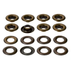 Crafted Loops Sales Store 28 Best Pirce β 12 Packs: 8 ct. (96 total) 3/8" Antique Brass Eyelets by Loops & Threads™ βοΈ