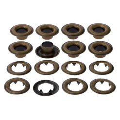 Cheap ✨ 12 Packs: 8 ct. (96 total) 7/16" Antique Brass Eyelets by Loops & Threads™ ✨