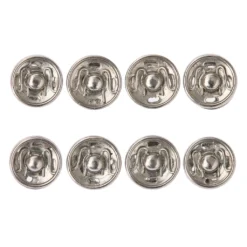 Best Sale ✔️ 12 Packs: 8 ct. (96 total) Silver Sew-On Snaps by Loops & Threads™ 🎁