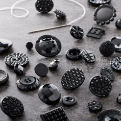 New 🌟 12 Pack: Black Buttons Value Pack by Loops & Threads® ✨ -Crafted Loops Sales Store MP509322 20