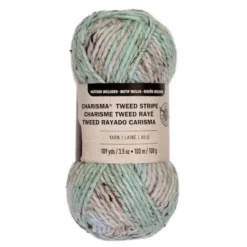 Brand new π€© 15 Pack: Charisma™ Tweed Stripe Yarn by Loops & Threads® π 10 Brand new π€© 15 Pack: Charisma™ Tweed Stripe Yarn by Loops & Threads® π -Crafted Loops Sales Store MP519021 1