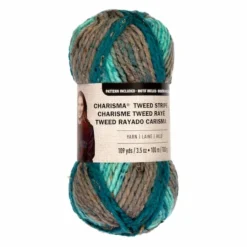 Brand new π€© 15 Pack: Charisma™ Tweed Stripe Yarn by Loops & Threads® π 15 Brand new π€© 15 Pack: Charisma™ Tweed Stripe Yarn by Loops & Threads® π -Crafted Loops Sales Store MP519022 1