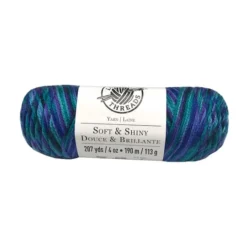 Best Pirce 🔥 15 Pack: Soft & Shiny™ Ombre Yarn by Loops & Threads® 🛒 -Crafted Loops Sales Store MP563162 1