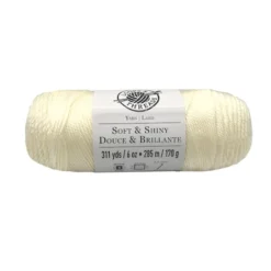 Best Sale 😍 15 Pack: Soft & Shiny Solid Yarn by Loops & Threads® 🔔 -Crafted Loops Sales Store MP563172 1