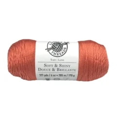 Best Sale 😍 15 Pack: Soft & Shiny Solid Yarn by Loops & Threads® 🔔 -Crafted Loops Sales Store MP563187 1