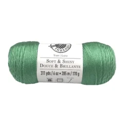 Best Sale 😍 15 Pack: Soft & Shiny Solid Yarn by Loops & Threads® 🔔 -Crafted Loops Sales Store MP563189 1