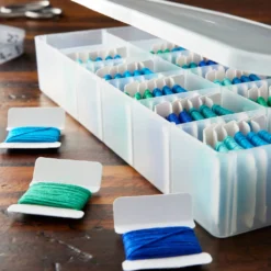 New 🤩 12 Pack: Embroidery Floss Organizer Kit by Loops & Threads® ✨ -Crafted Loops Sales Store MP593175 20