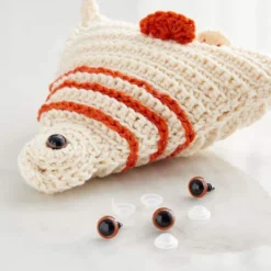 New ⭐ 12 Pack: 12mm Craft Eyes with Plastic Washers by Loops & Threads™ ⭐ -Crafted Loops Sales Store MP650815 20